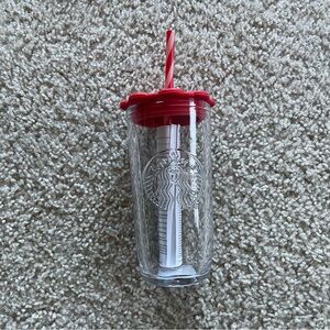 Starbucks Glass Valentine’s Day Tumbler